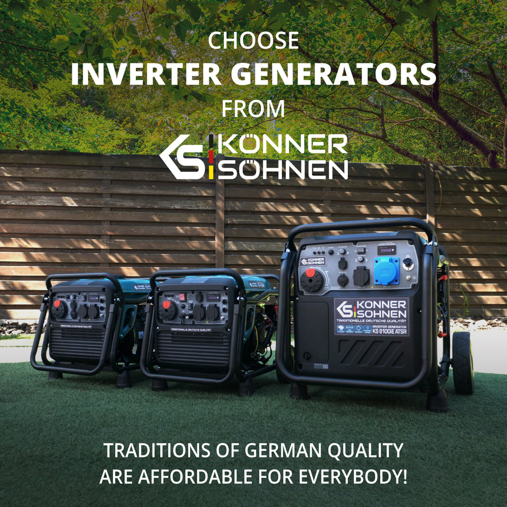 Gerador inversor a GPL/gasolina KS 4100iEG