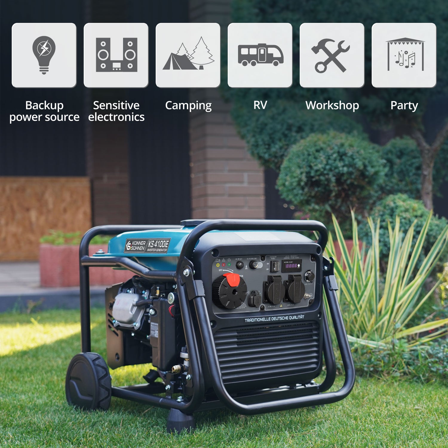 Inverter generator KS 4100iE (Refurbished Good)