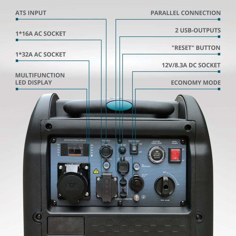 Invertterigeneraattori KS 5500iE S ATSR
