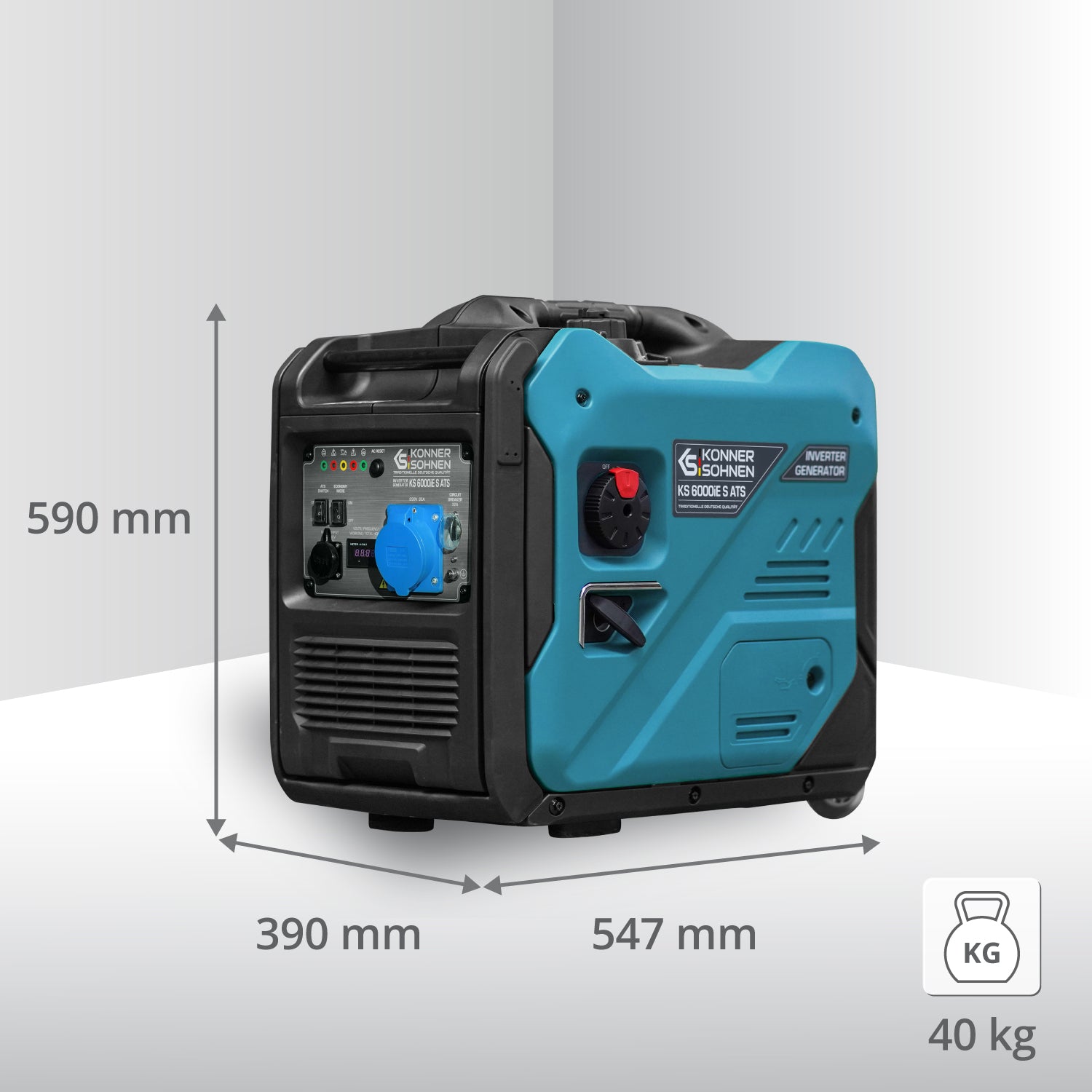 Inverter generator KS 6000iE S ATS (Refurbished Excellent)