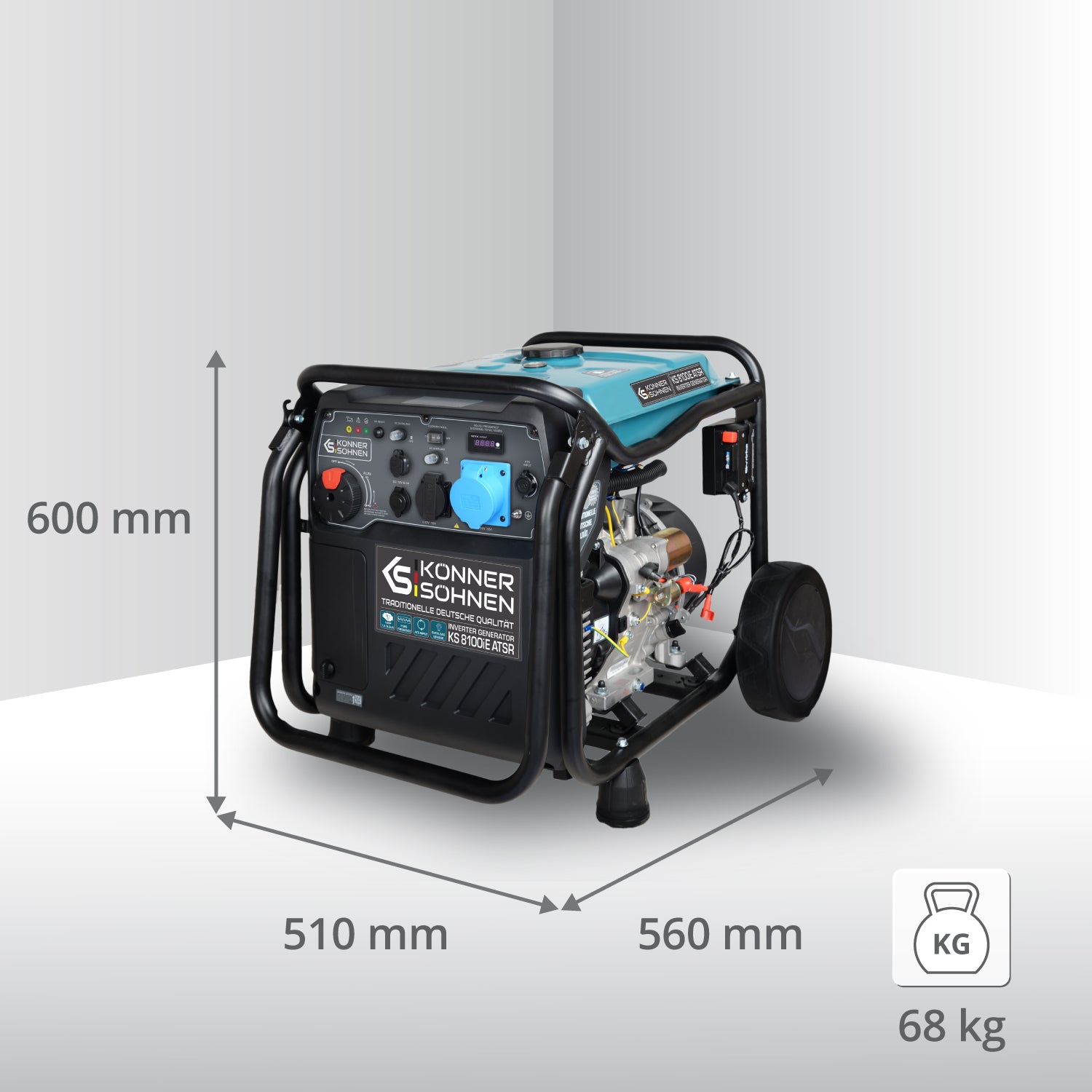 Inverter-Generator KS 8100iE ATSR (B-Ware Sehr gut)