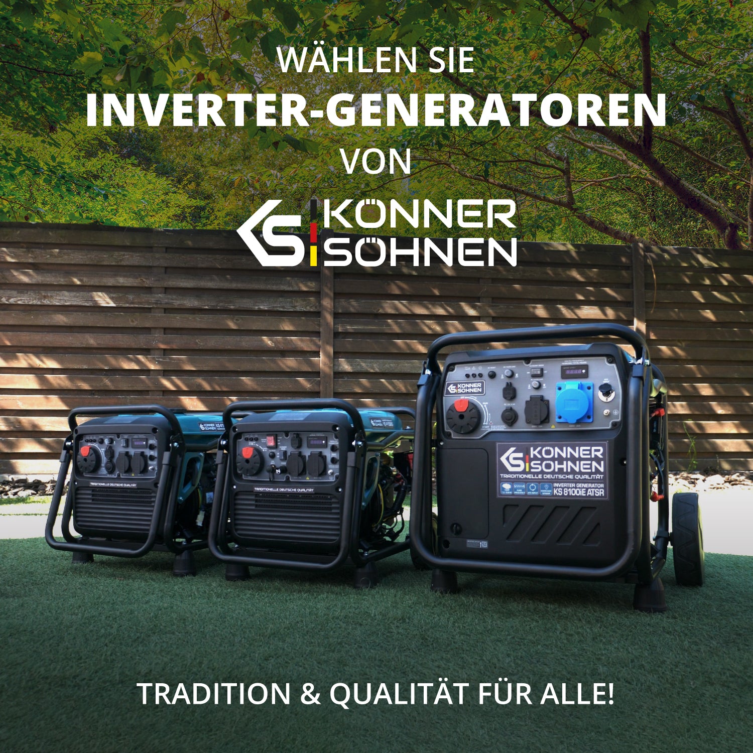 Inverter-Generator KS 8100iE ATSR (B-Ware Sehr gut)