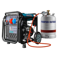 Gerador inversor a GPL/gasolina KS 8100iEG 1/3