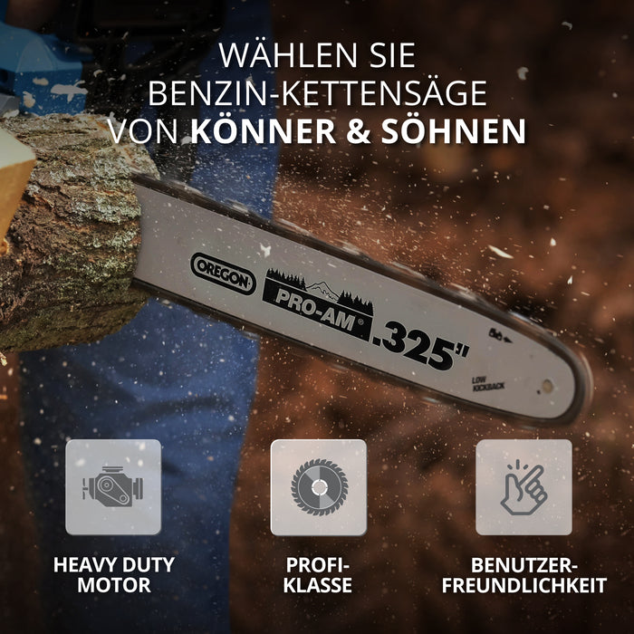 Benzin-Kettensäge KS CS31G-16-1