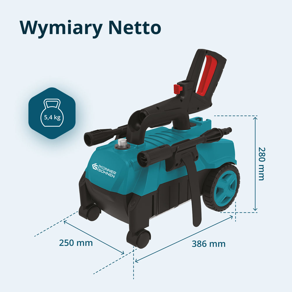 Myjka ciśnieniowa KS PW130H