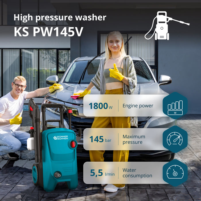 Högtryckstvätt KS PW145V