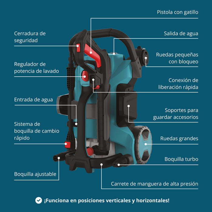 Hidrolimpiadora de alta presión KS PW160HV