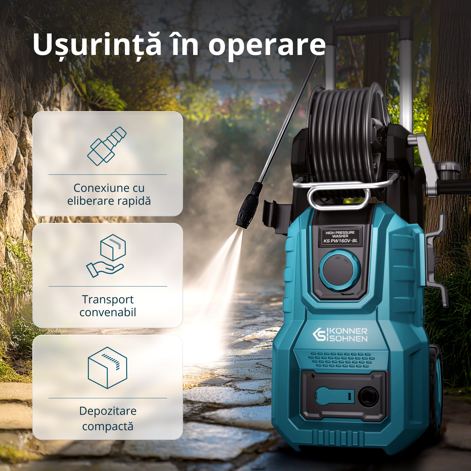 High-Pressure Washer KS PW160V-BL