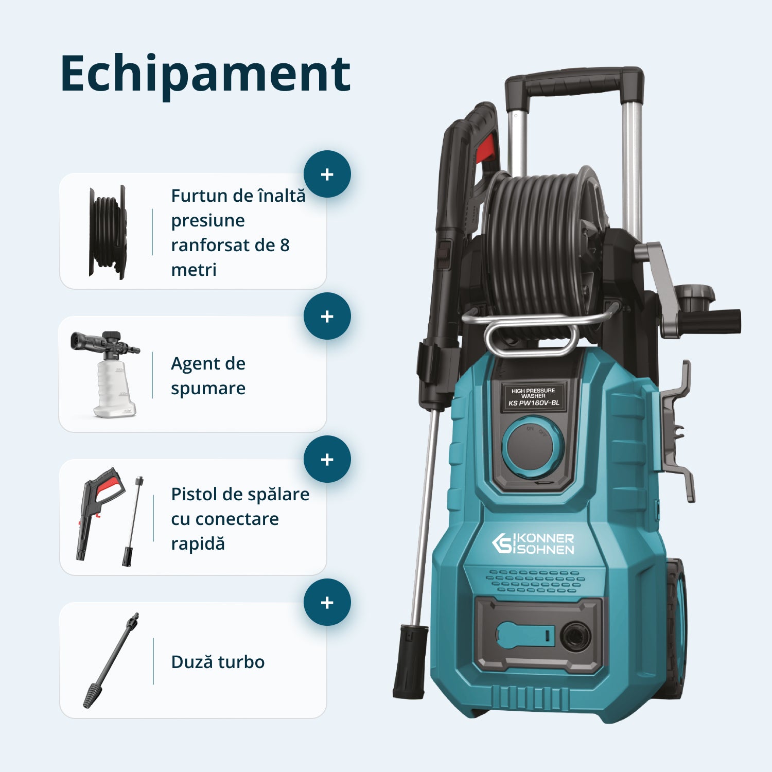 High-Pressure Washer KS PW160V-BL