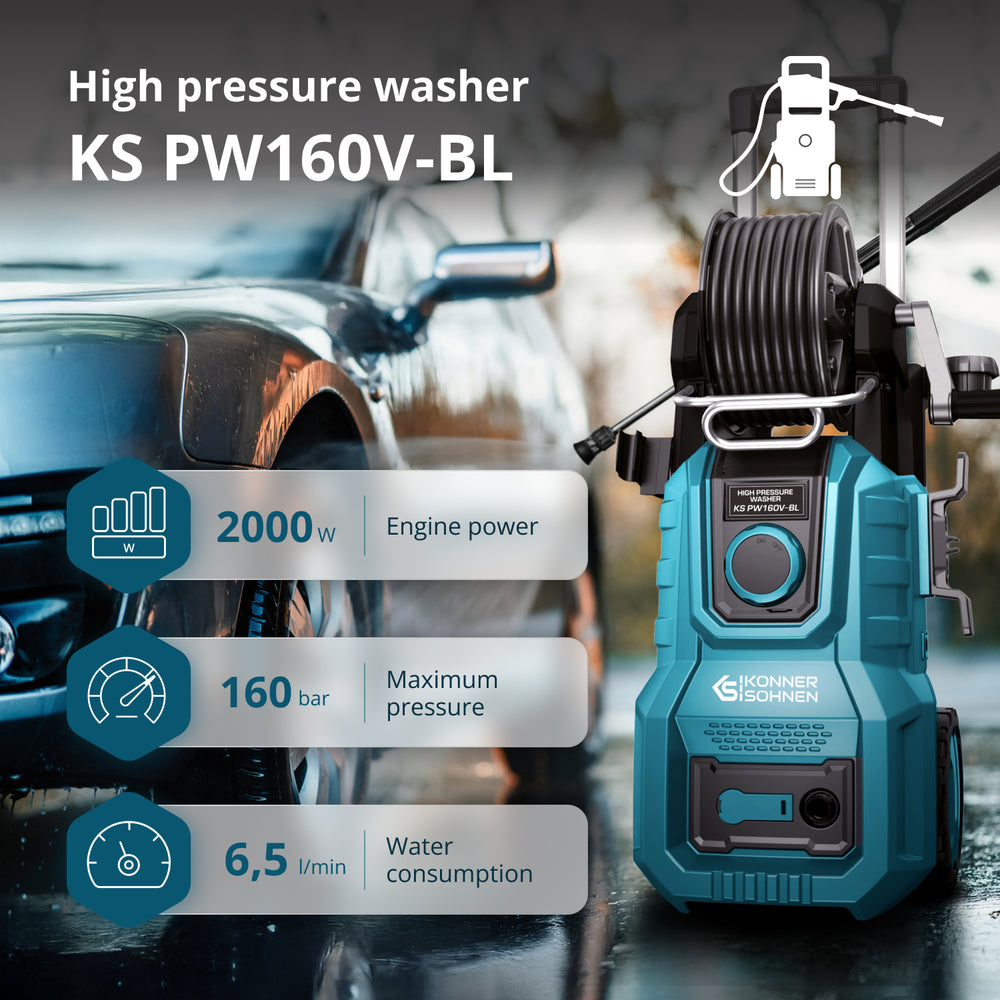 Visokotlačni perač KS PW160V-BL
