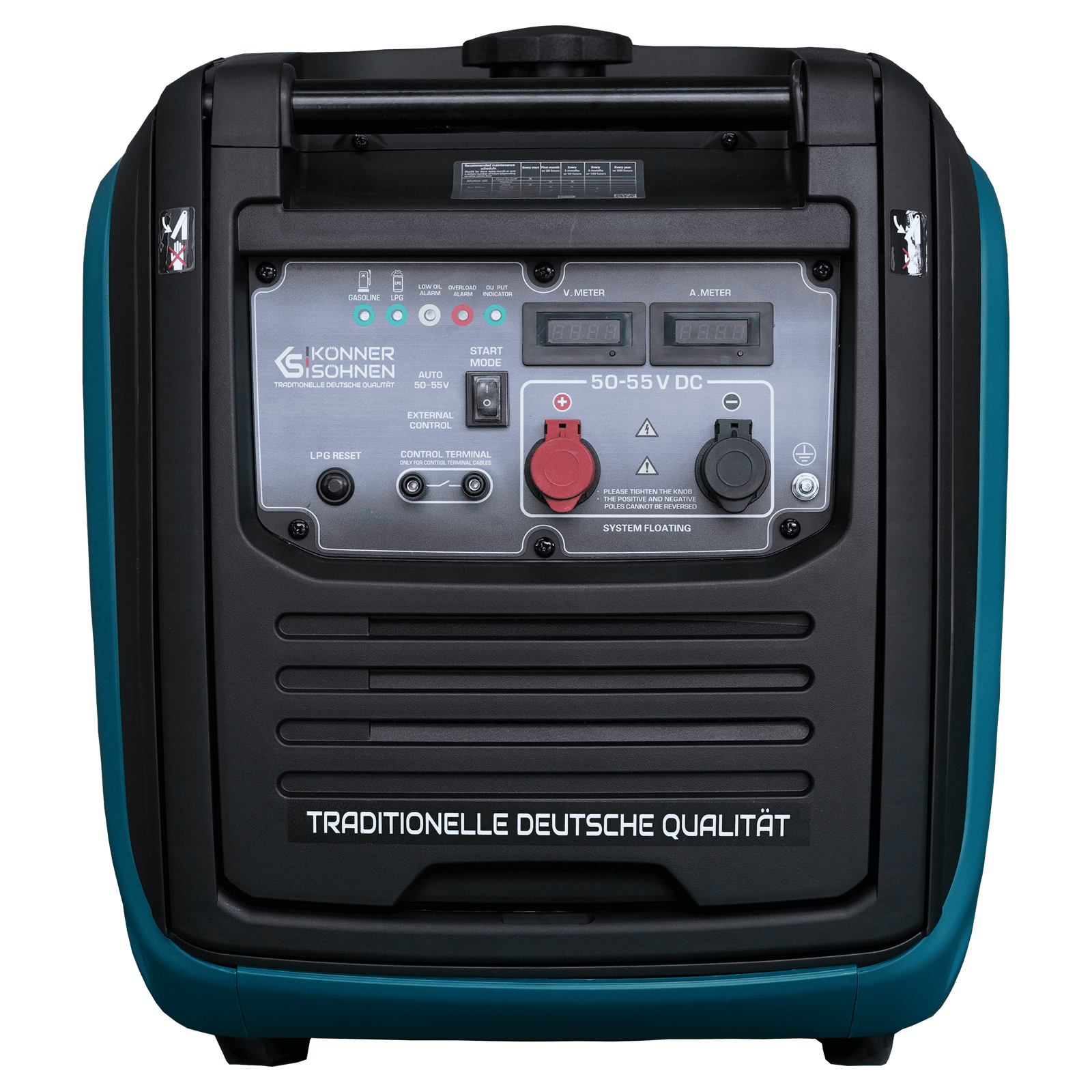 Gerador de corrente contínua KS 48VGS-DC, versão 50–55V