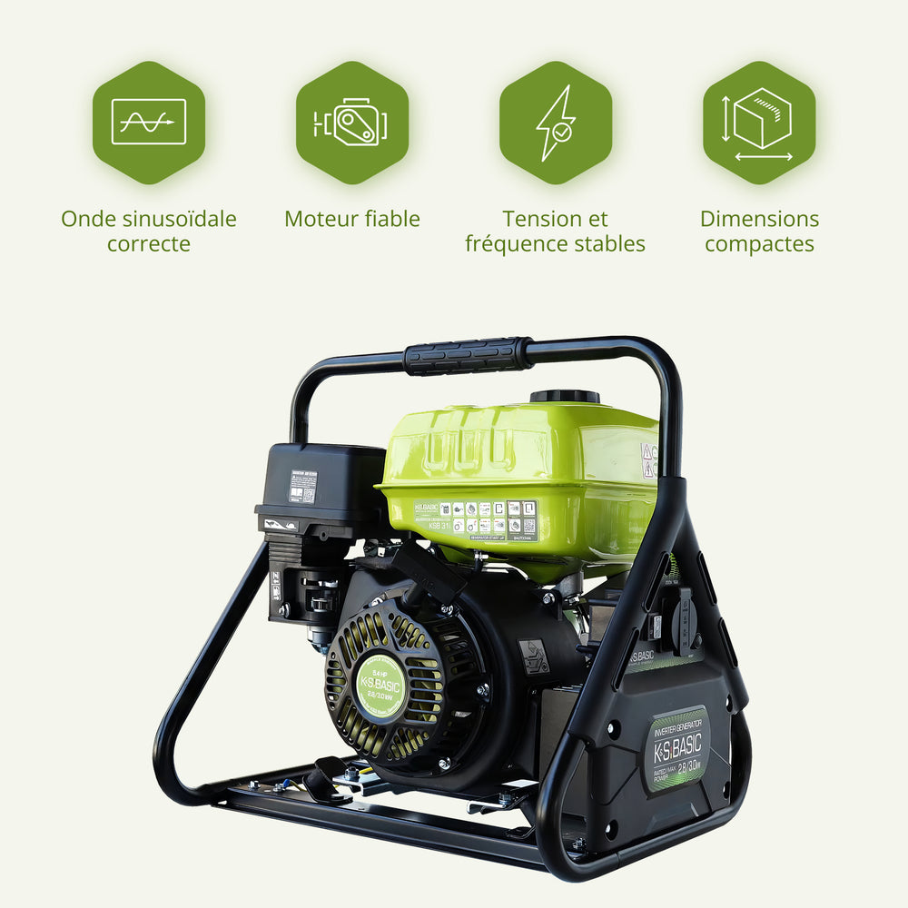Groupe électrogène Inverter KSB 31i