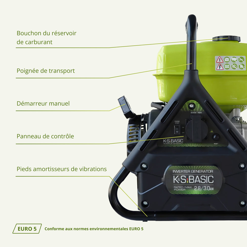 Groupe électrogène Inverter KSB 31i