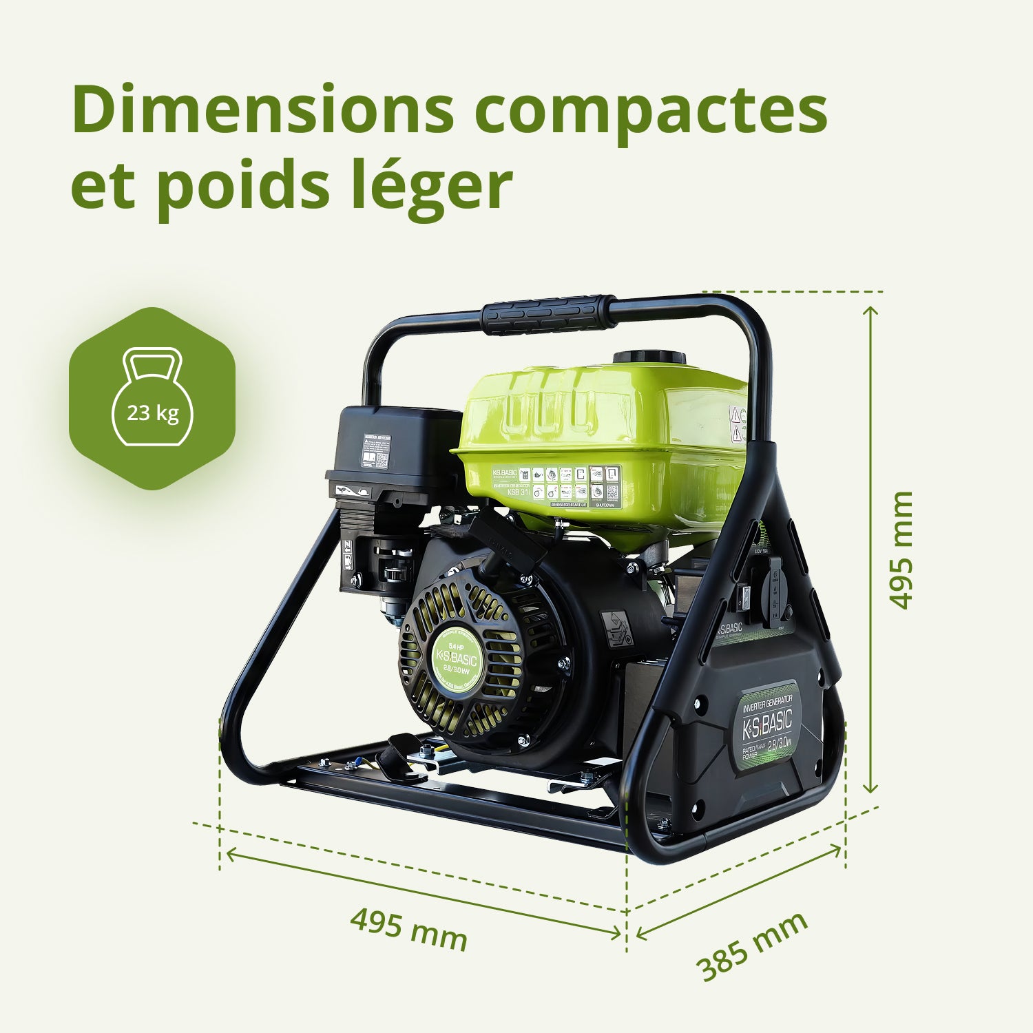 Groupe électrogène Inverter KSB 31i