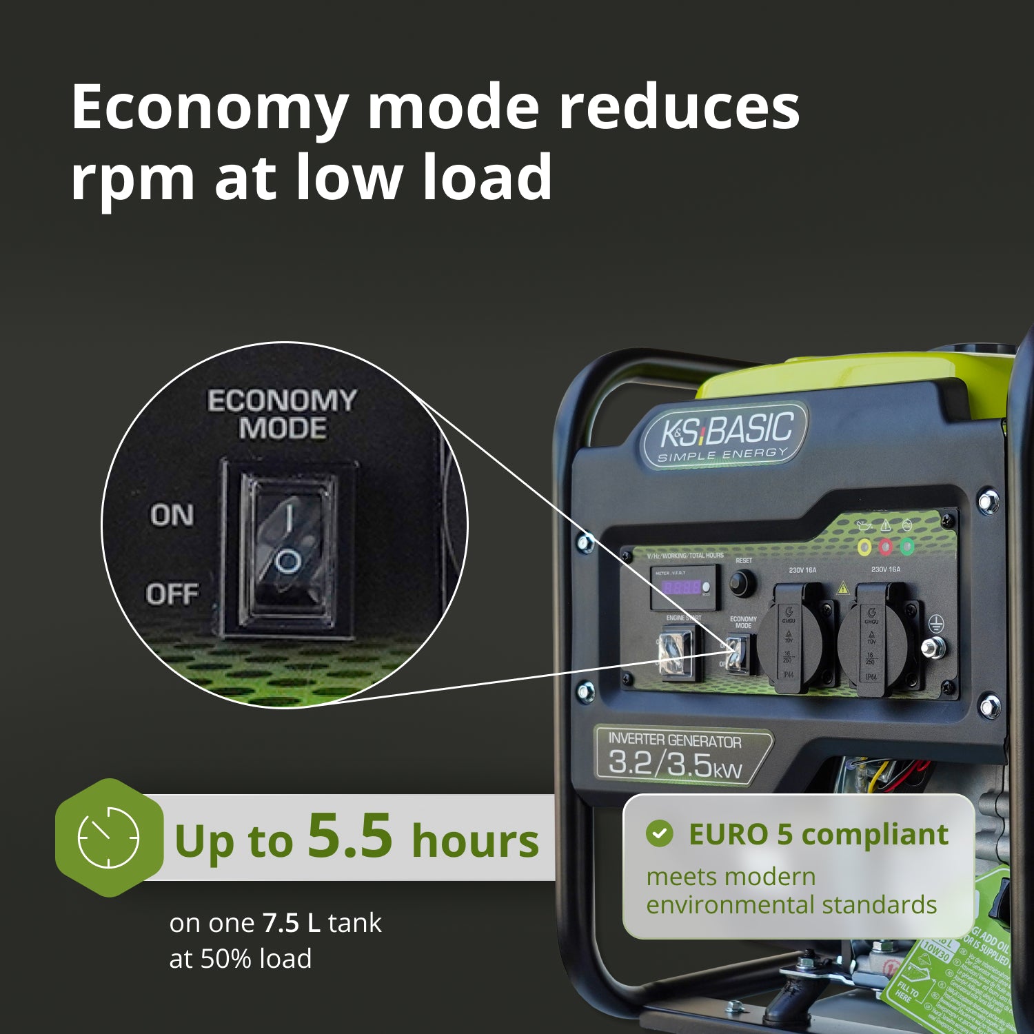 Gerador Inversor KSB 35i