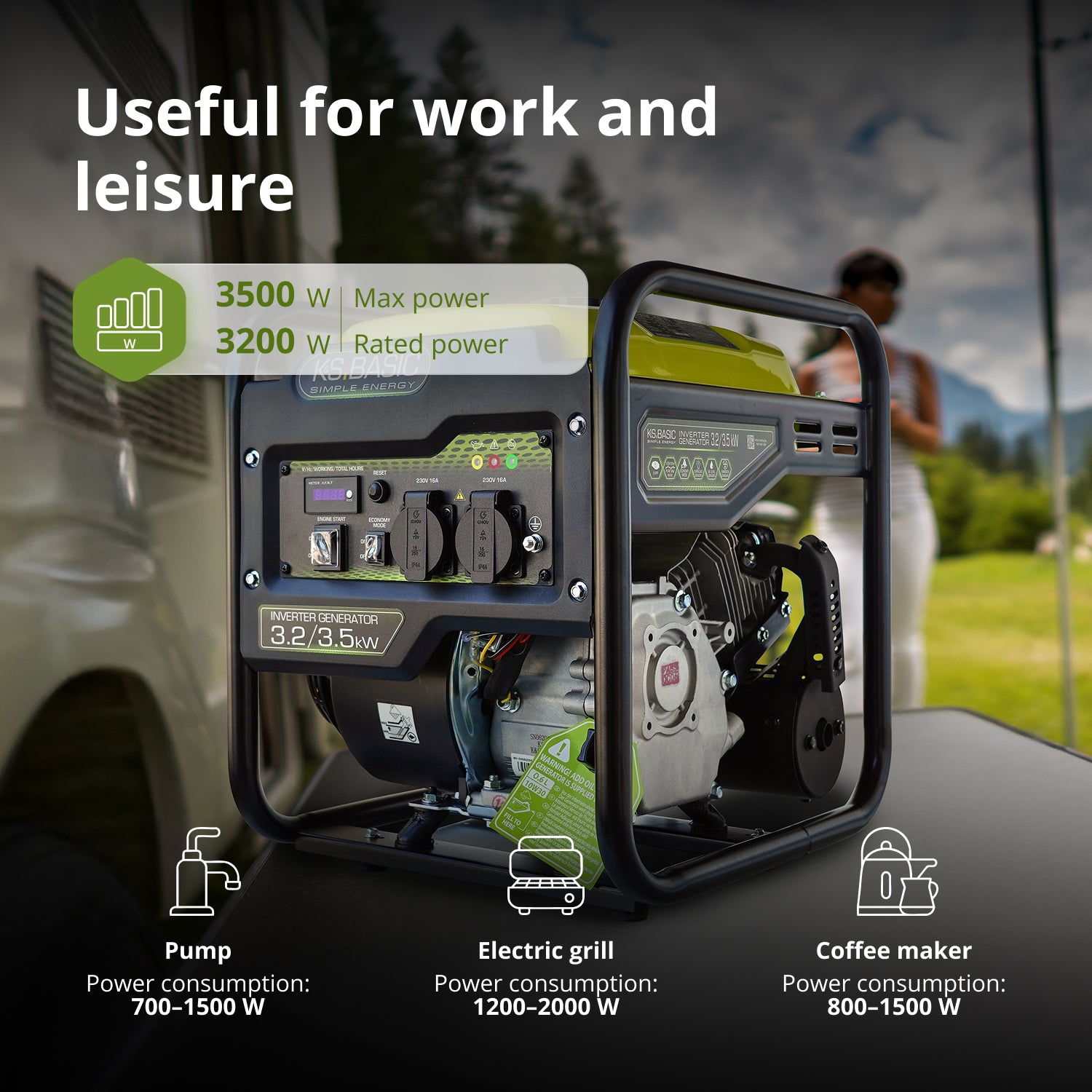 Gerador Inversor KSB 35i