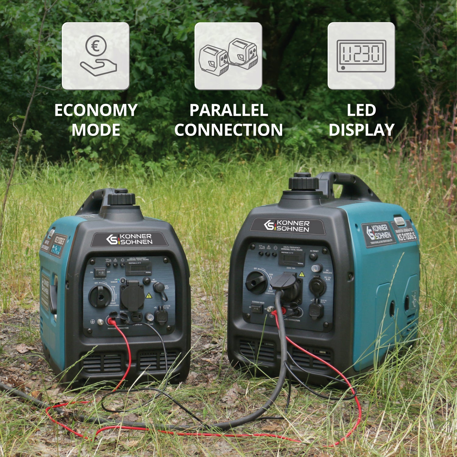 Μετατροπέας γεννήτριας LPG/βενζίνης KS 2100iG S