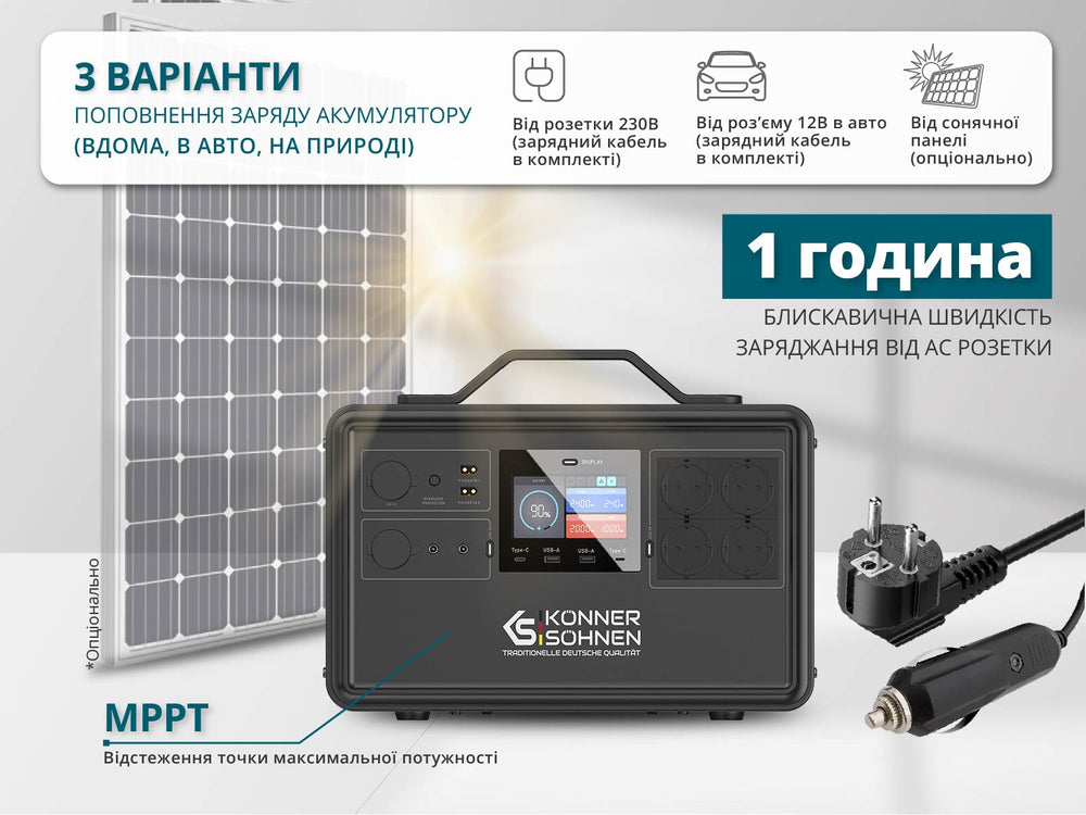Портативна електростанція KS 2400PS