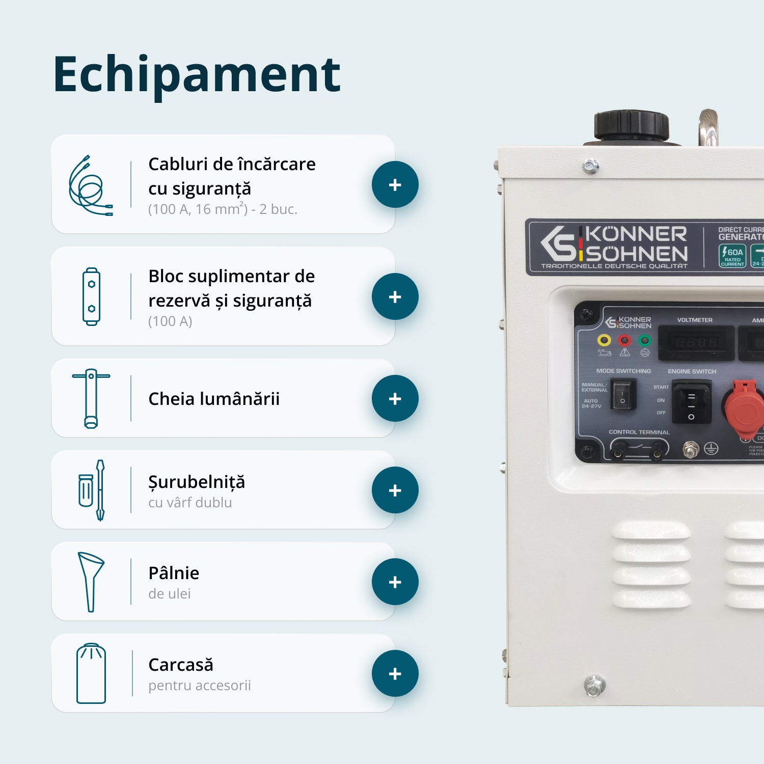 Generator de curent continuu KS 24VM-DC