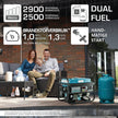 LPG/benzinegenerator "Könner & Söhnen" KS 2900G thumbnail