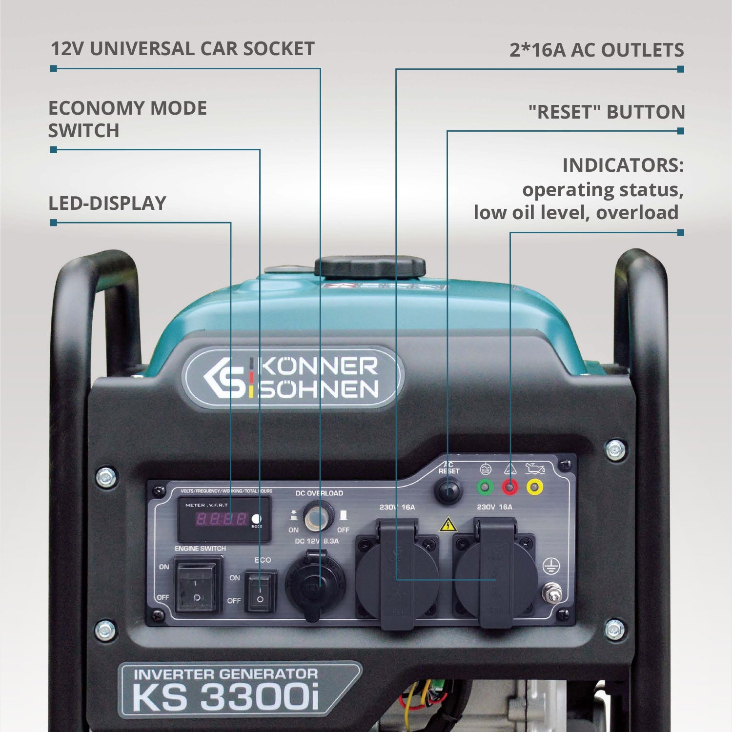 Инверторен генератор KS 3300i