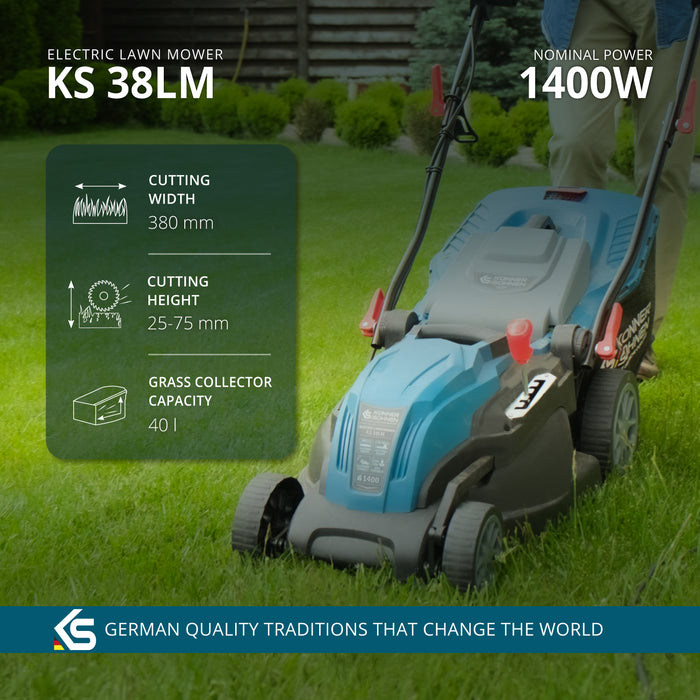 Cortador de relva elétrico KS 38LM
