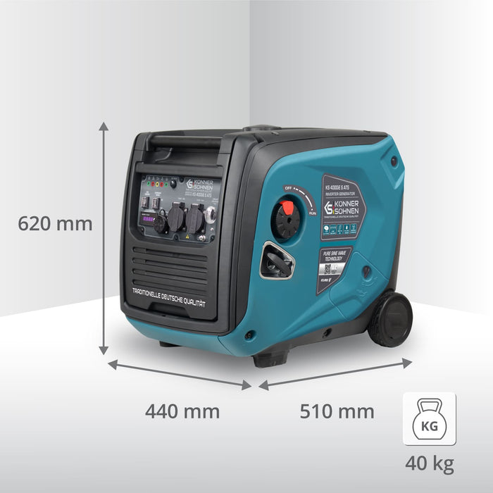 Gerador inversor KS 4000iE S ATS