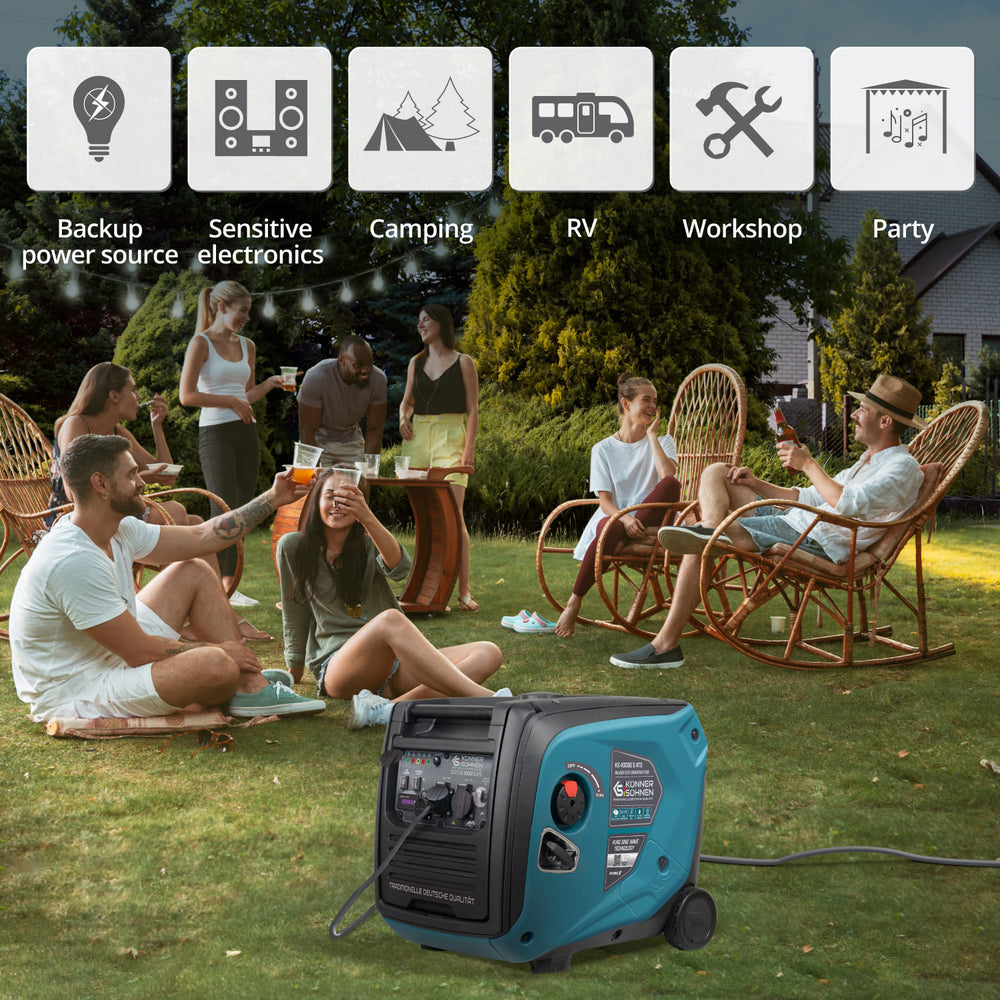 Gerador inversor KS 4000iE S ATS