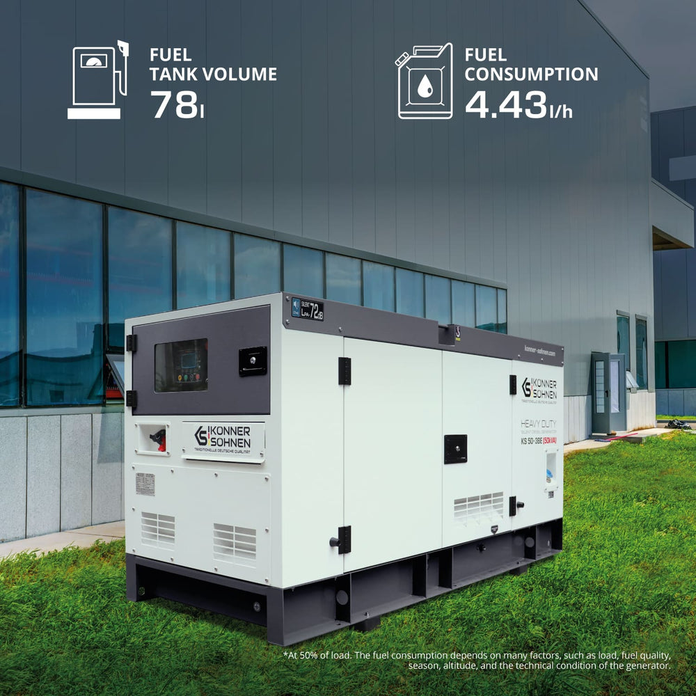 Generador trifásico KS 50-3BE
