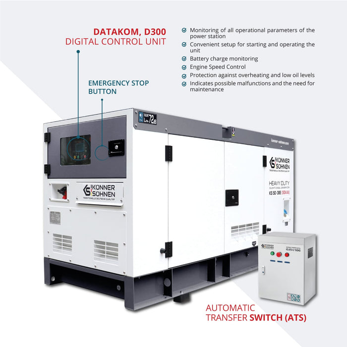 Generador trifásico KS 50-3BE