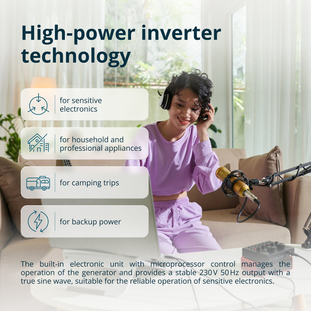 Γεννήτρια Βενζίνης Inverter KS 6500iE
