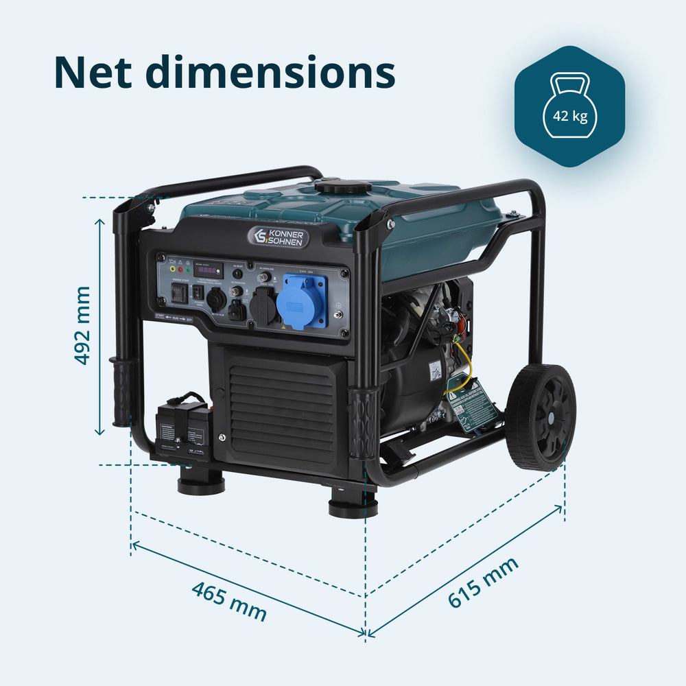 Γεννήτρια Βενζίνης Inverter KS 6500iE