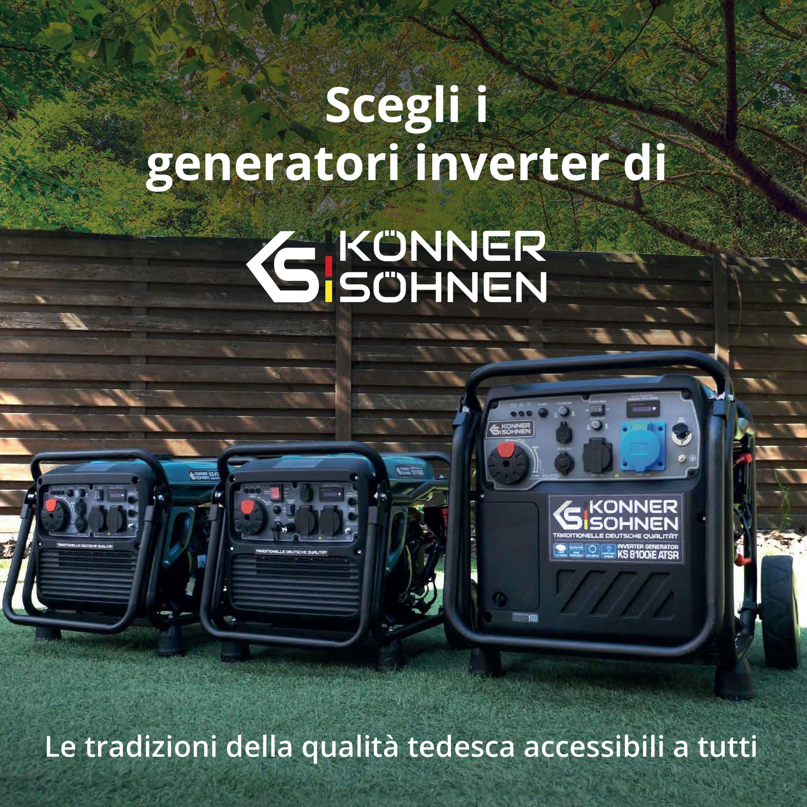 Inverter Generator KS 8100iE 1/3 ATSR