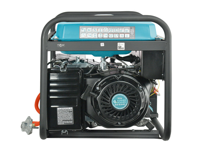 LPG/benzínový generátor „Könner & Söhnen“ KS 9000E G