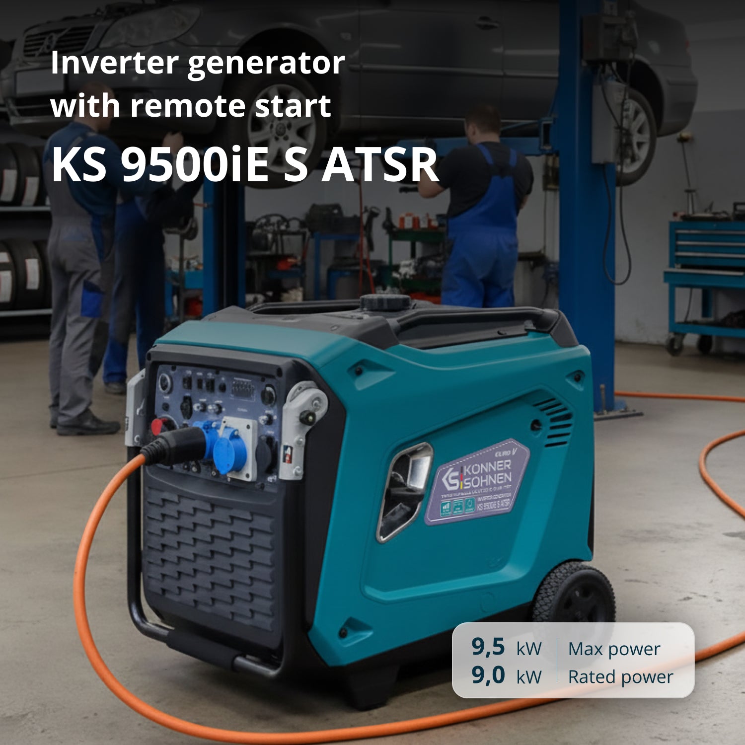Gerador Inversor KS 9500iE S ATSR