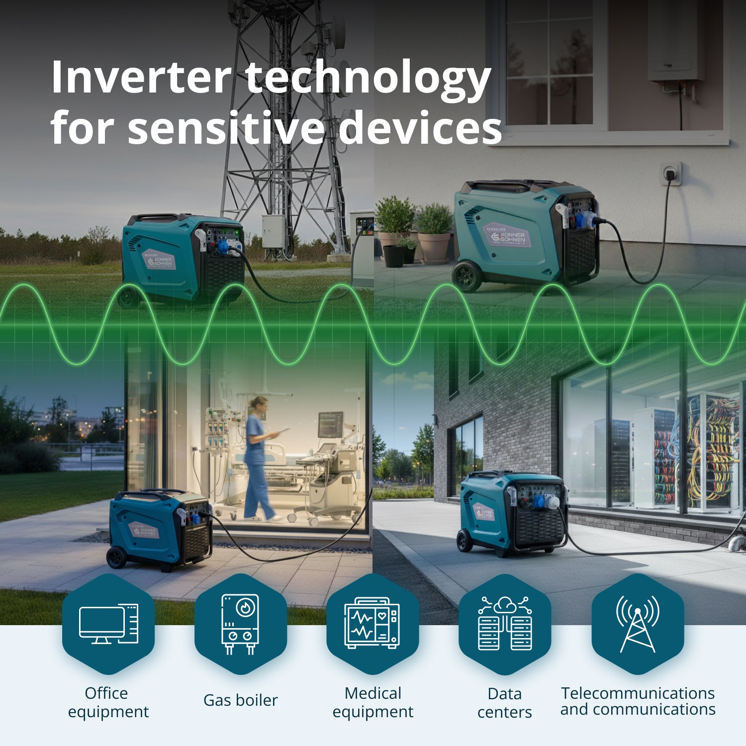 Gerador Inversor KS 9500iE S ATSR