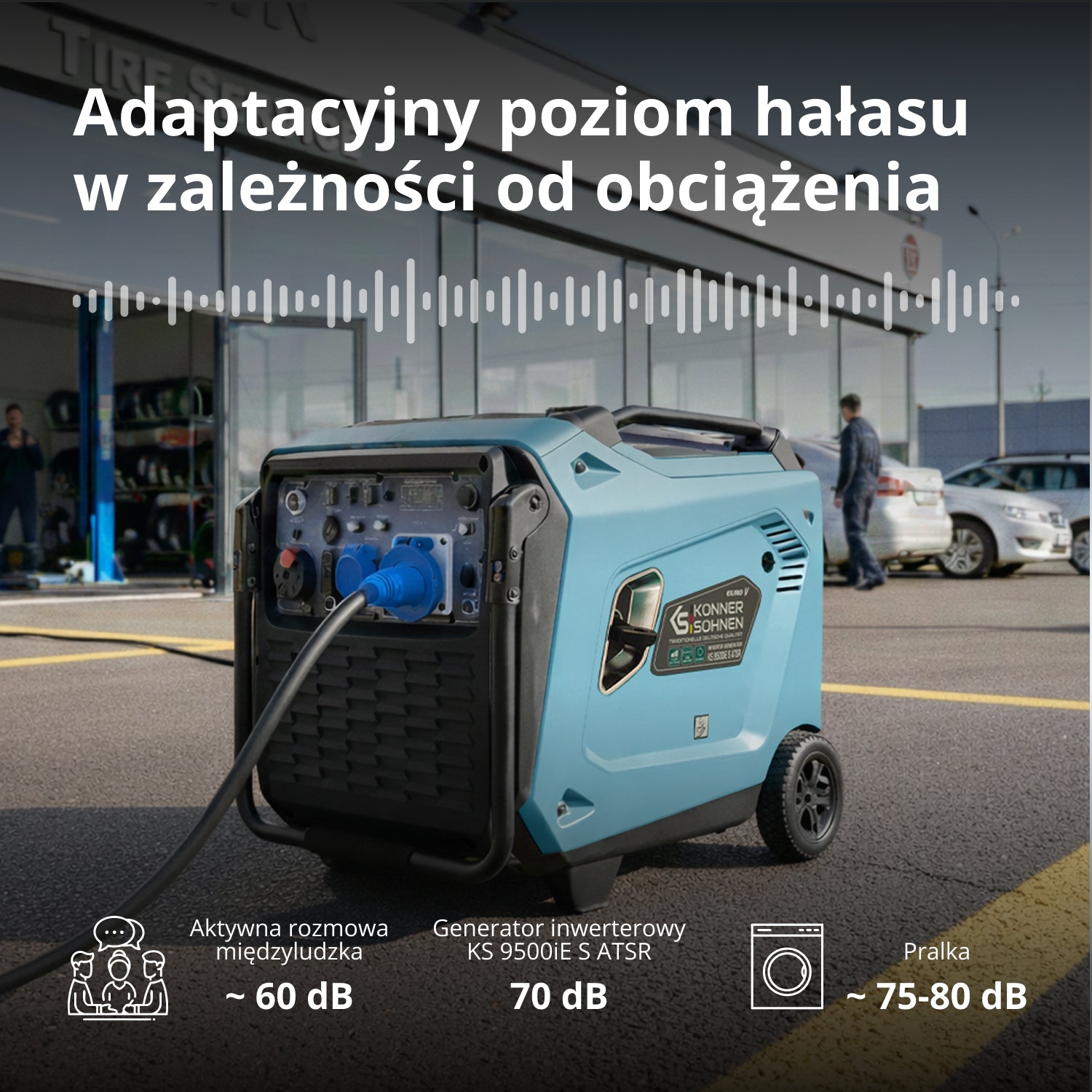 Generator inwerterowy KS 9500iE S ATSR