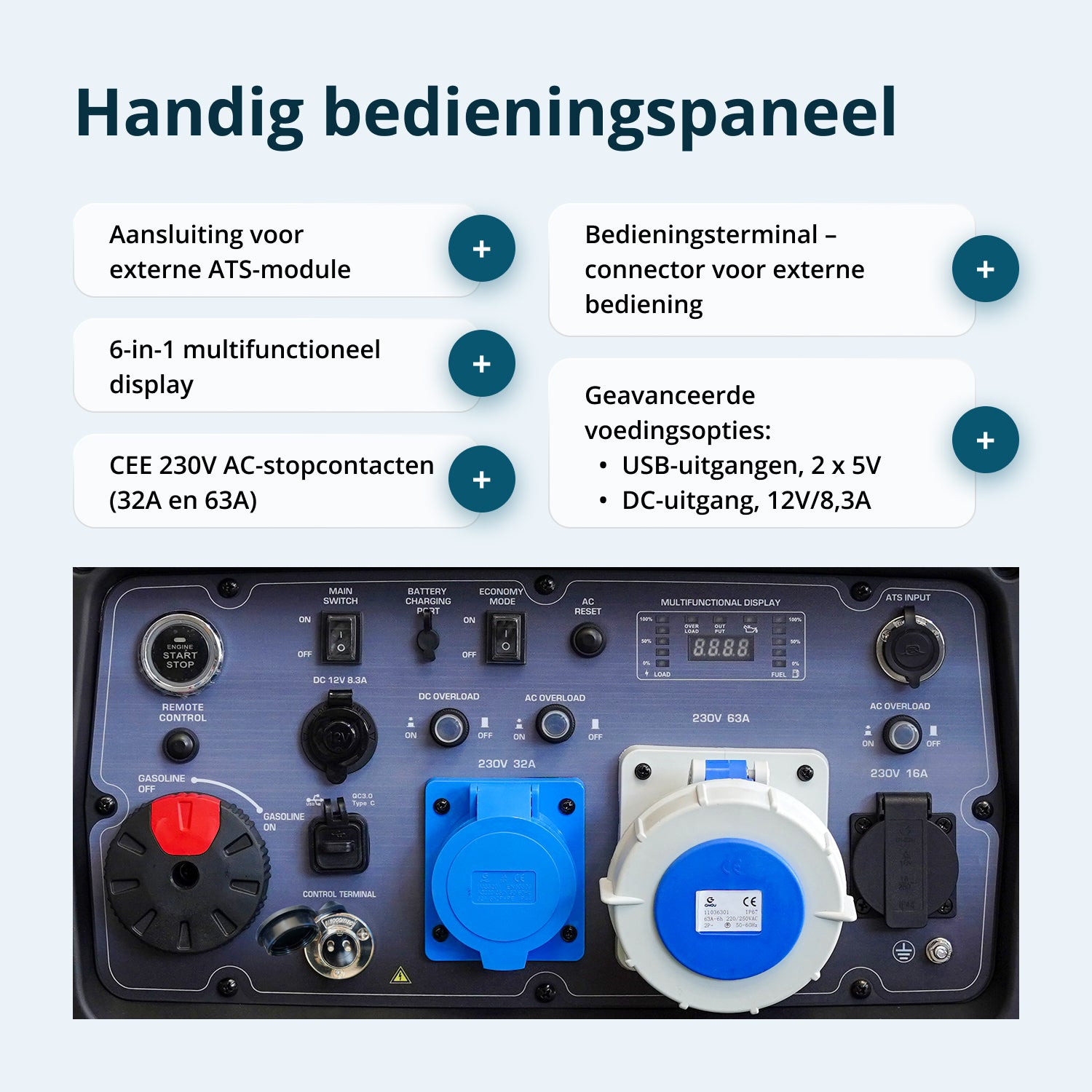 Inverter Generator KS 9500iE S ATSR