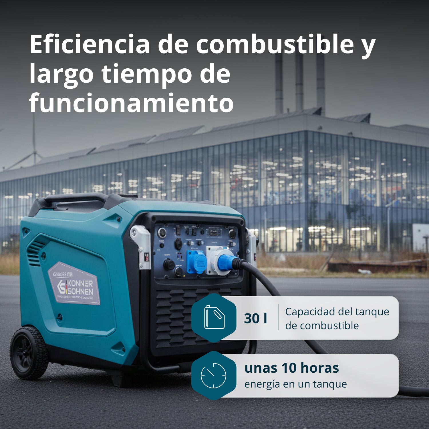 Generador Inverter KS 9500iE S ATSR