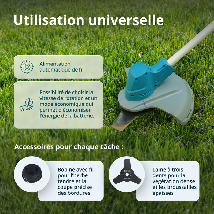 Taille-bordures de jardin sur batterie KS BCT-40V