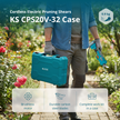 Ασύρματο Ηλεκτρικό Κλαδευτήρι KS CPS20V-32 Case thumbnail