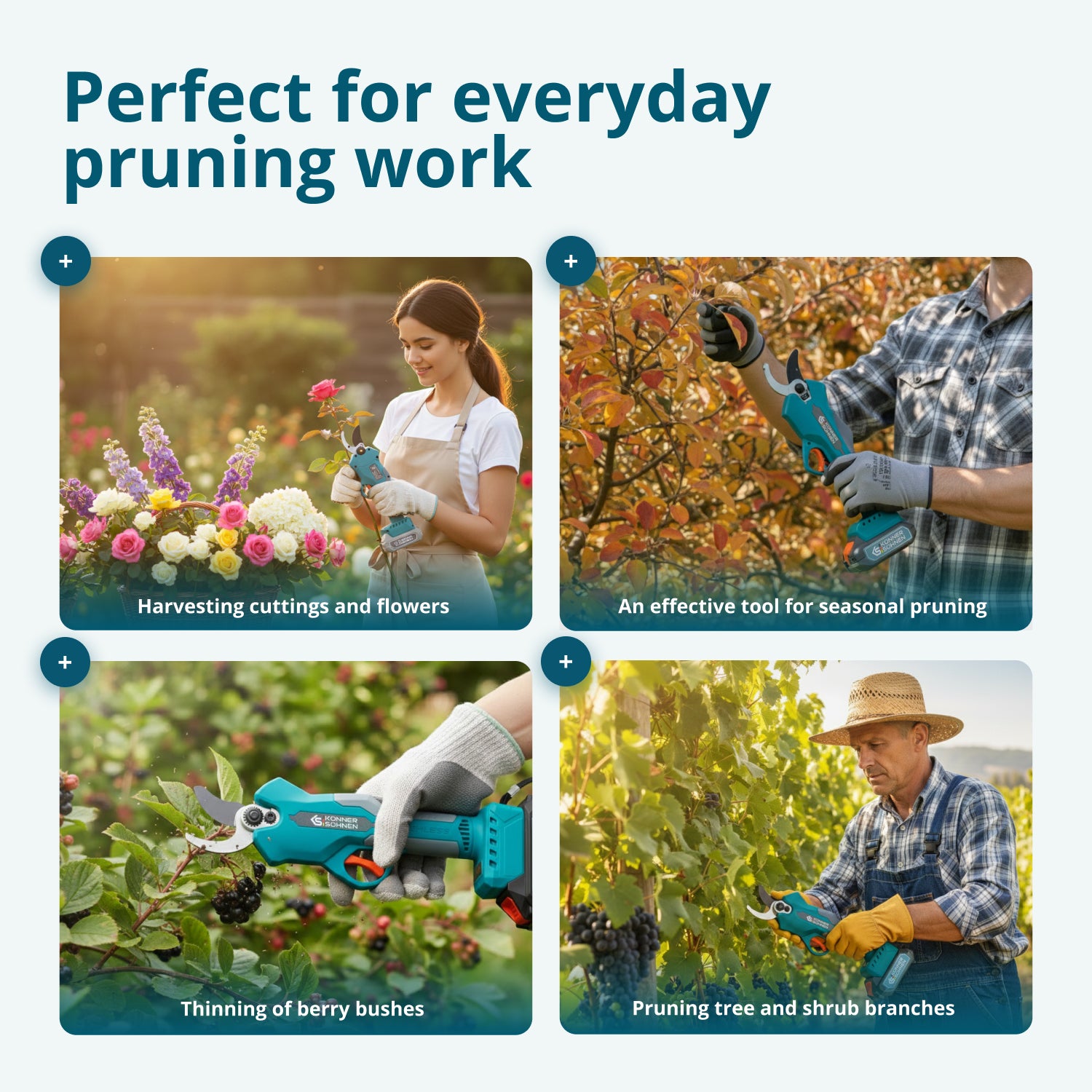 Ledningsfri Elektrisk Beskæresaks KS CPS20V-32