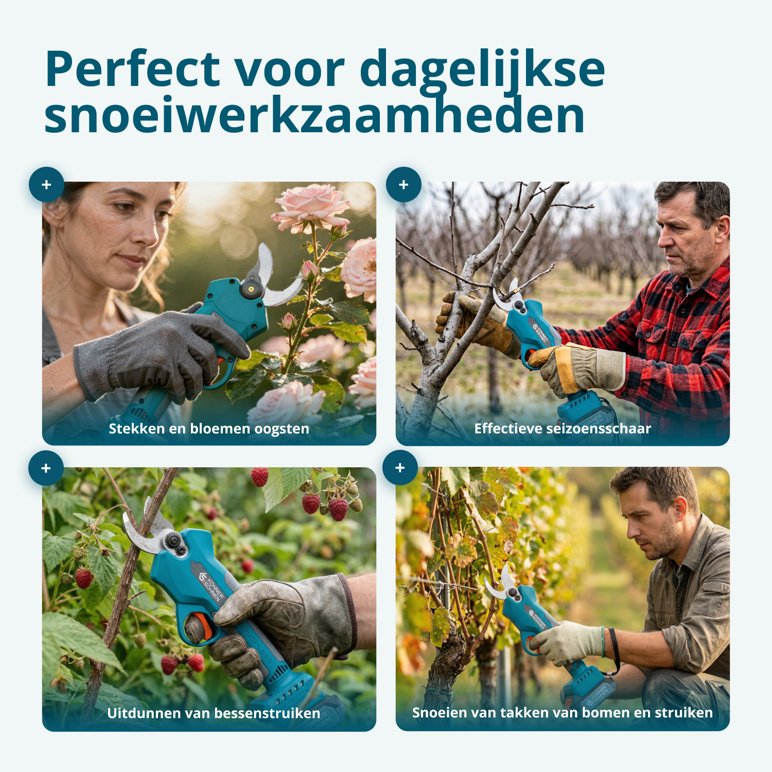 Snoerloze Elektrische Snoeischaar KS CPS20V-32