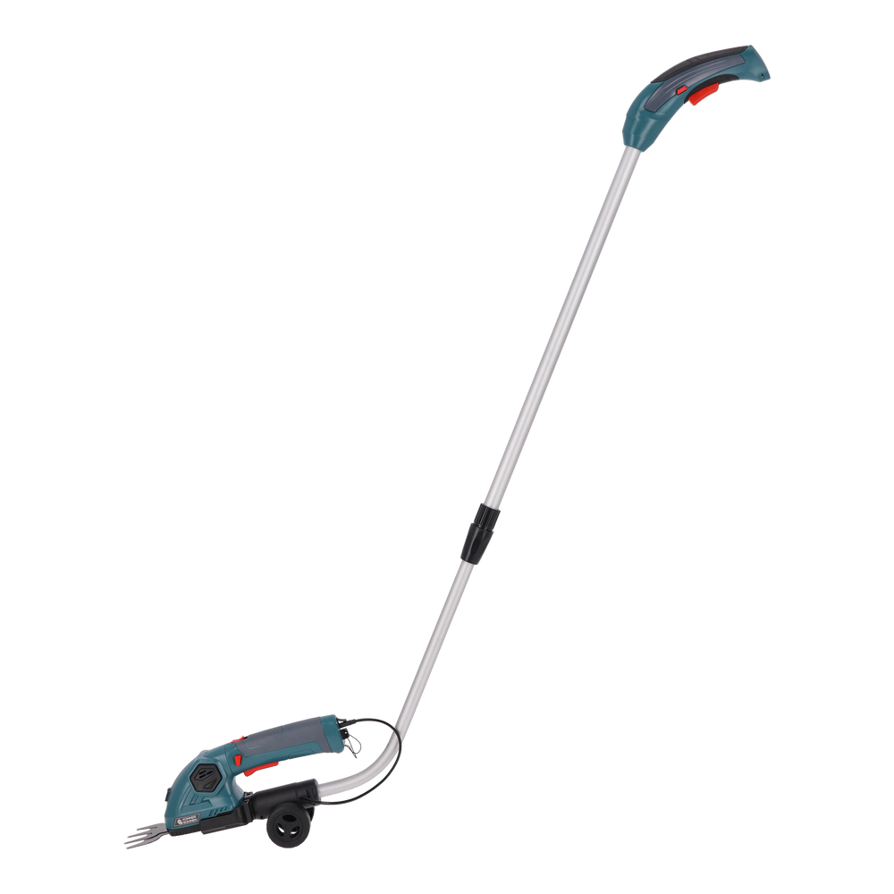Tagliasiepi e forbici per erba 2 in 1 senza fili con manico telescopico KS SHT-8V + Extension Pole