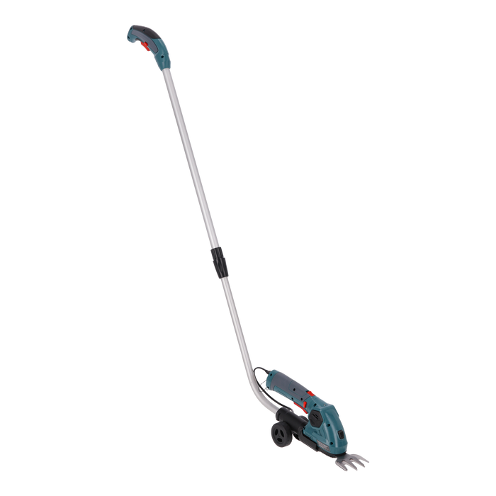 Tagliasiepi e forbici per erba 2 in 1 senza fili con manico telescopico KS SHT-8V + Extension Pole