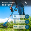 Coupe-bordures à batterie  KS GT-20V thumbnail