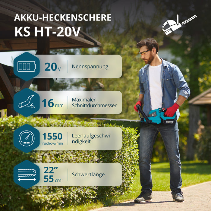 Promotionsset für Heckenschnitt KS LBV-HT-SET
