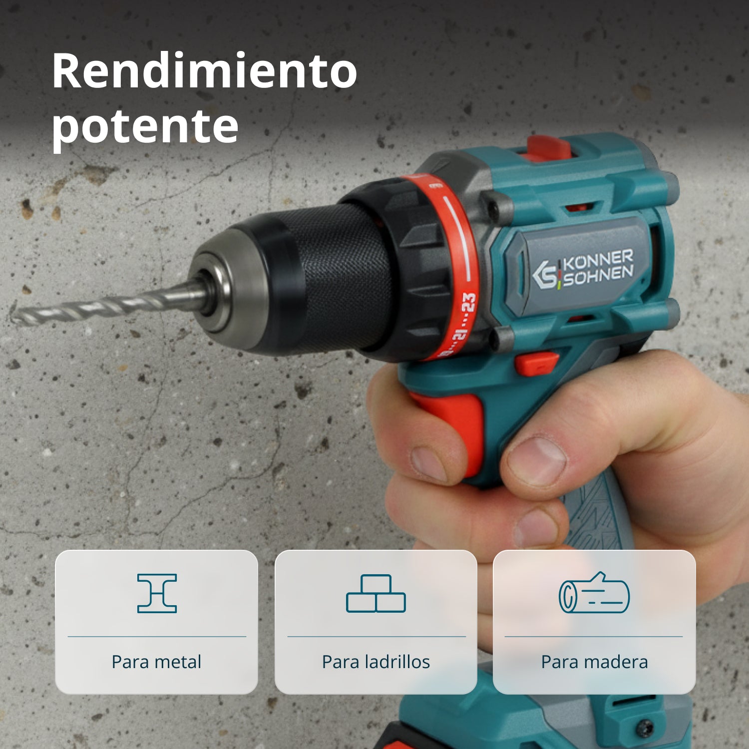 Conjunto Maestro Inalámbrico KS ID20V-60 KIT 74 