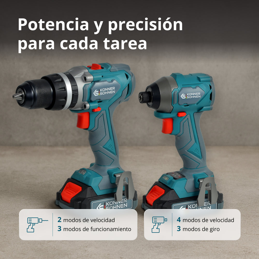 Conjunto inalámbrico Master Set 2en1 KS IDISD 20V SET 2 