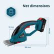 Cordless 2 in 1 Grass Shear and Hedge Trimmer KS SHT-20V thumbnail